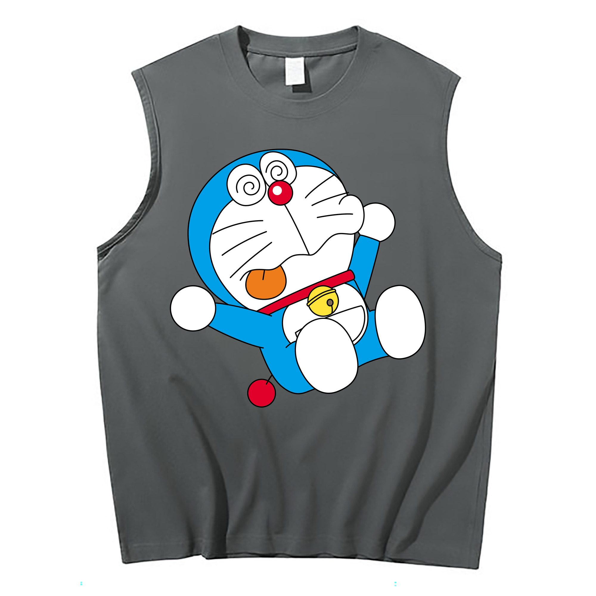 （画像用） ドラえもん Doraemon コットン100％タンクトップ（フロントプリント）